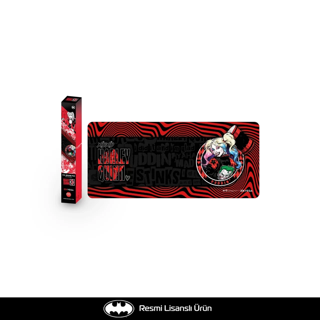 EXVEGA Harley Quinn Mousepad XXL 90x40