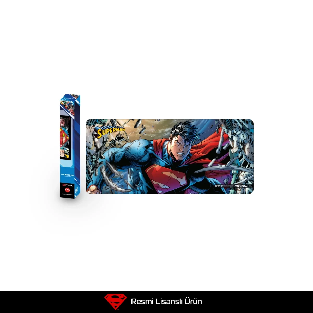 EXVEGA Superman Mousepad XXL 90x40