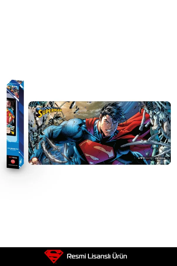 EXVEGA Superman Mousepad XXL 90x40
