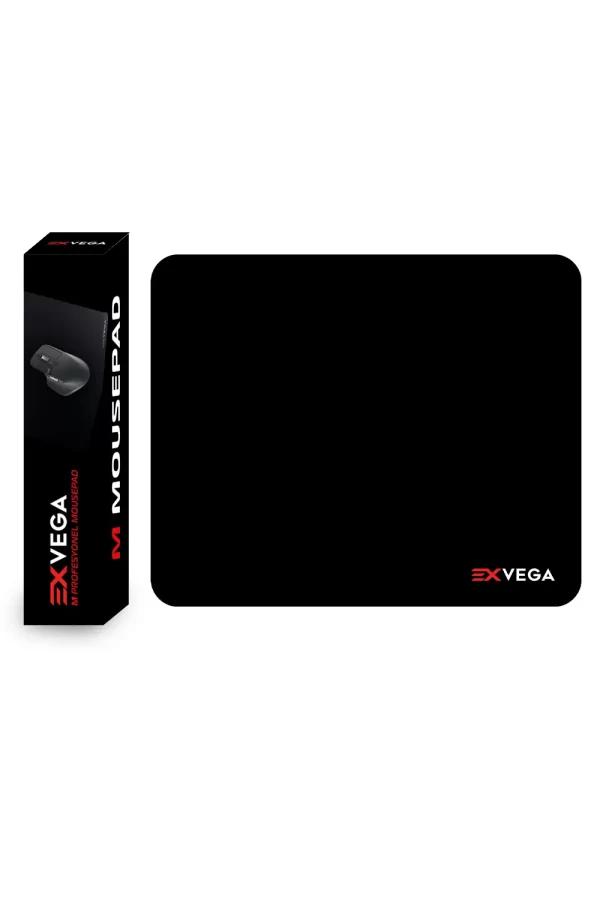 EXVEGA Siyah Mousepad M 33x27