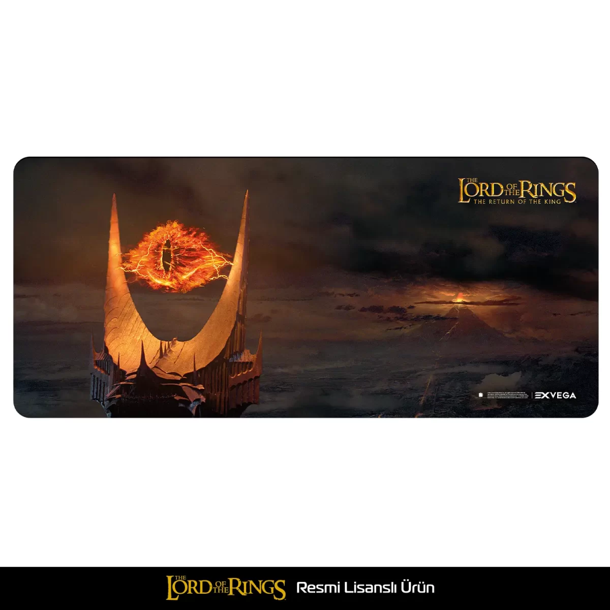 EXVEGA Lord Of The Rings Sauron Eye Mousepad XXL 90x40