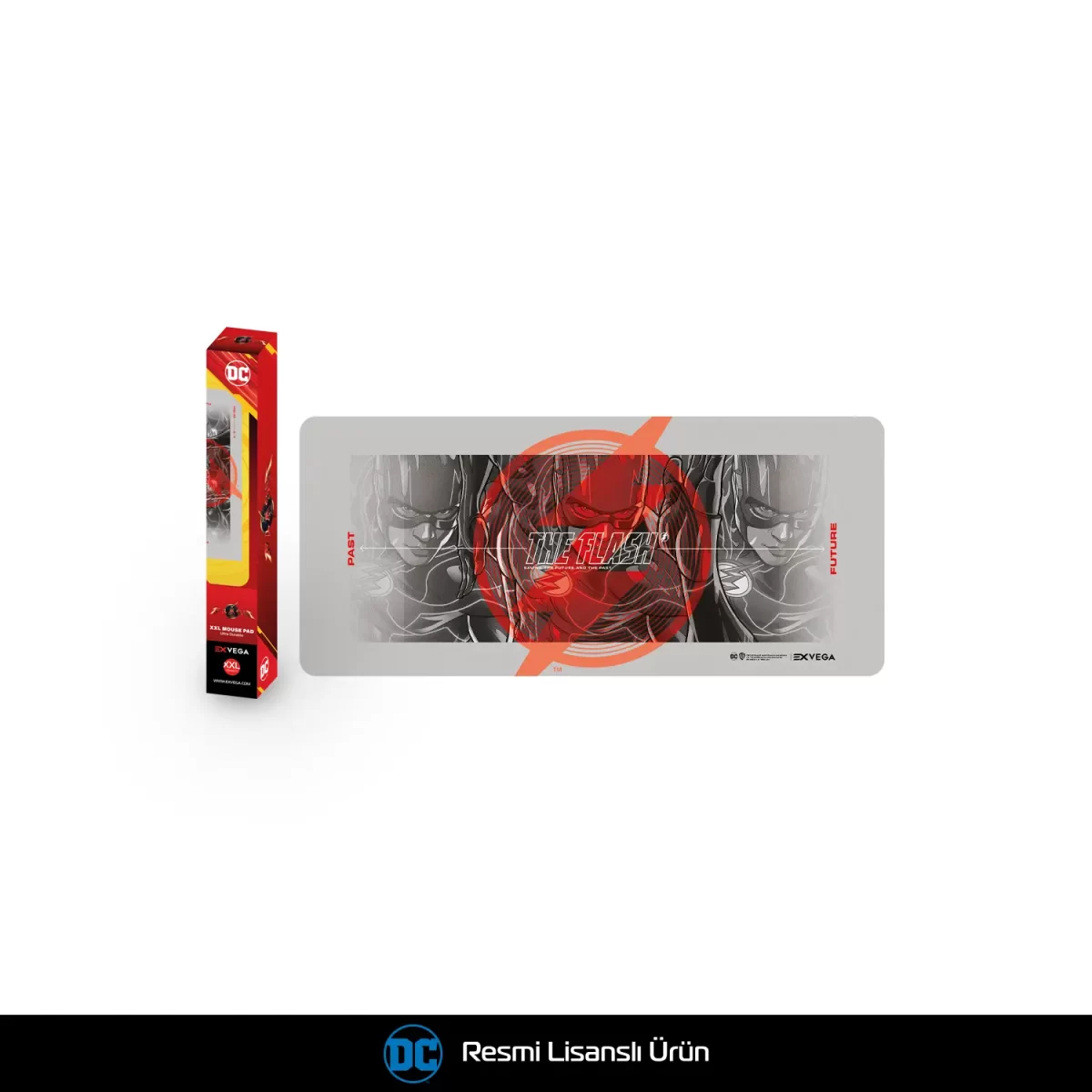 EXVEGA The Flash Saving The Future And Past Mousepad XXL 90x40