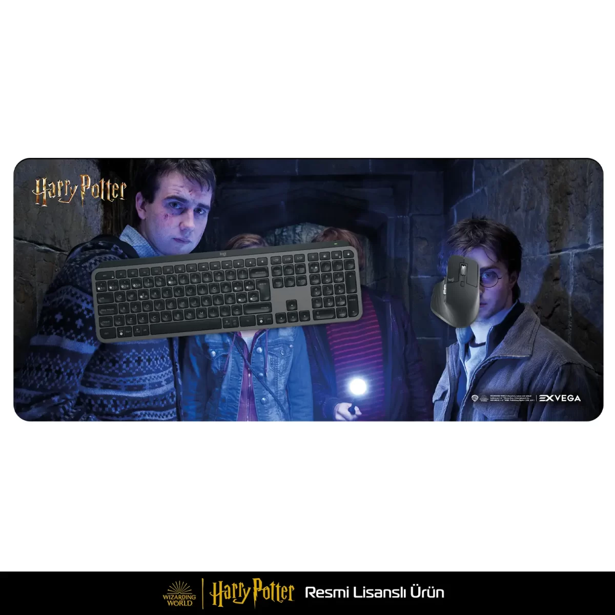 EXVEGA Harry Potter Friends Mousepad XXL 90x40