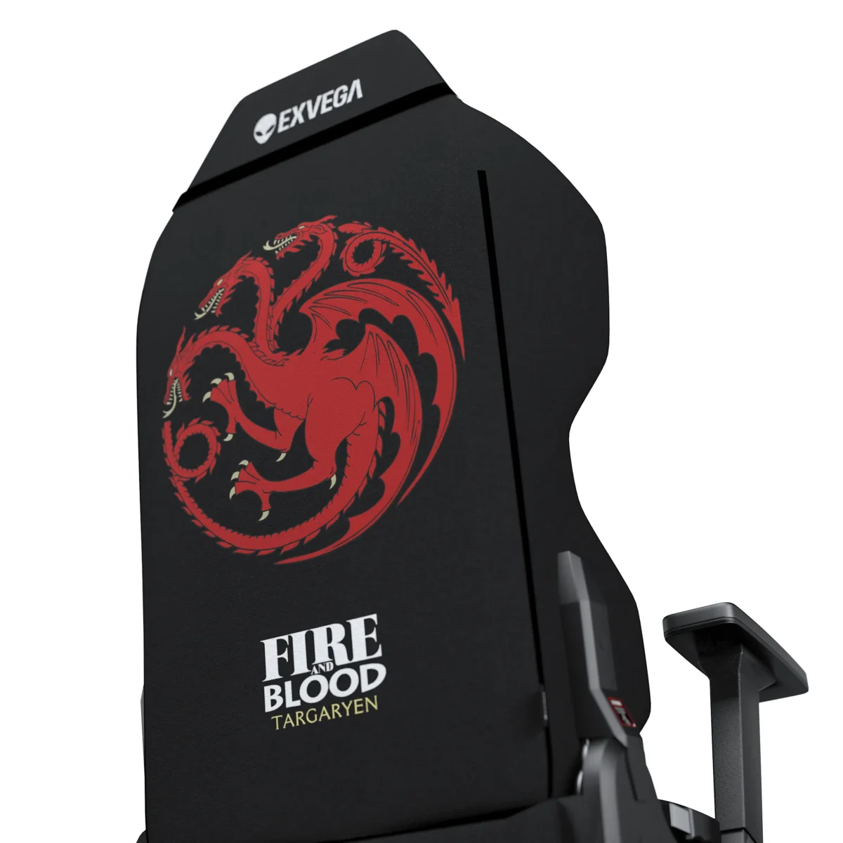 EXVEGA Andromeda 2025 Kumaş Oyuncu Koltuğu Game Of Thrones Targaryen Edition