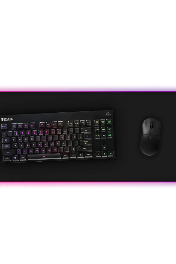 EXVEGA RGB Mousepad 80x30