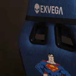 EXVEGA Vesta Kumaş Oyuncu Koltuğu Superman Edition - Görsel 5