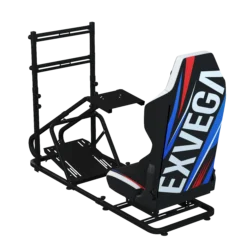 EXVEGA Sim Racing Yarış Simülatörü Kokpiti SR01 - Görsel 2